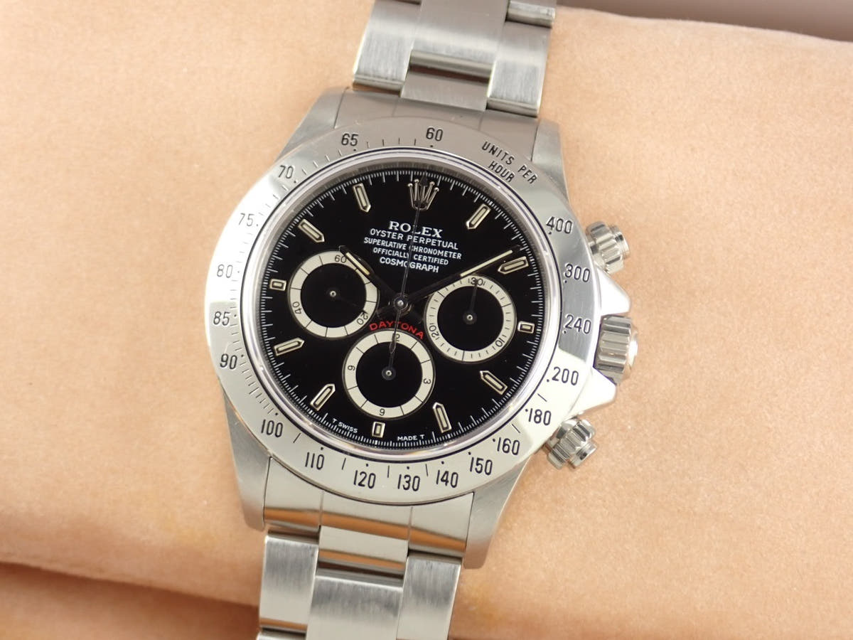 ロレックス デイトナ Ref.16520 ブラック文字盤 中古 daytona-593