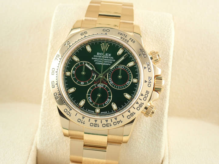ロレックス デイトナ Ref.116508 グリーン文字盤 中古 daytona-594