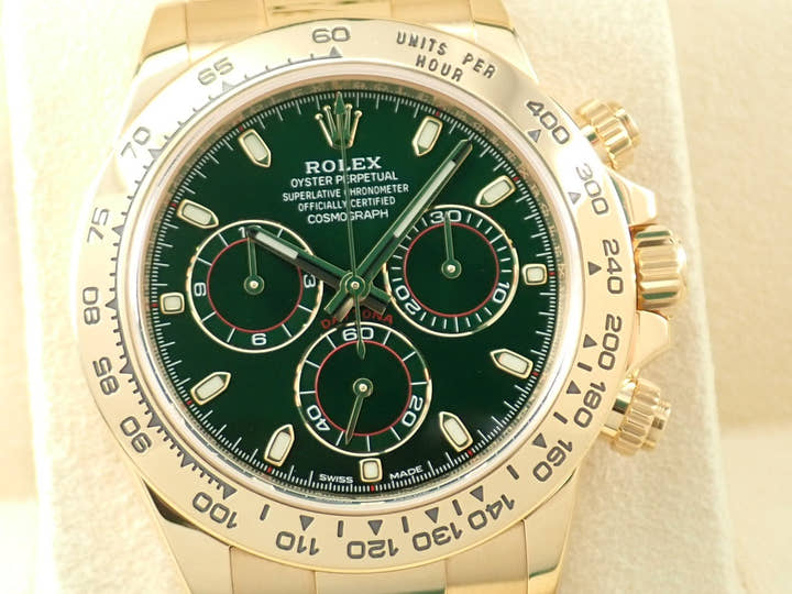 ロレックス デイトナ Ref.116508 グリーン文字盤 中古 daytona-594