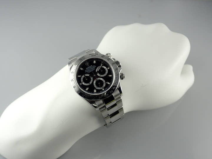 ロレックス デイトナ Ref.116520 ブラック文字盤 中古 daytona-596