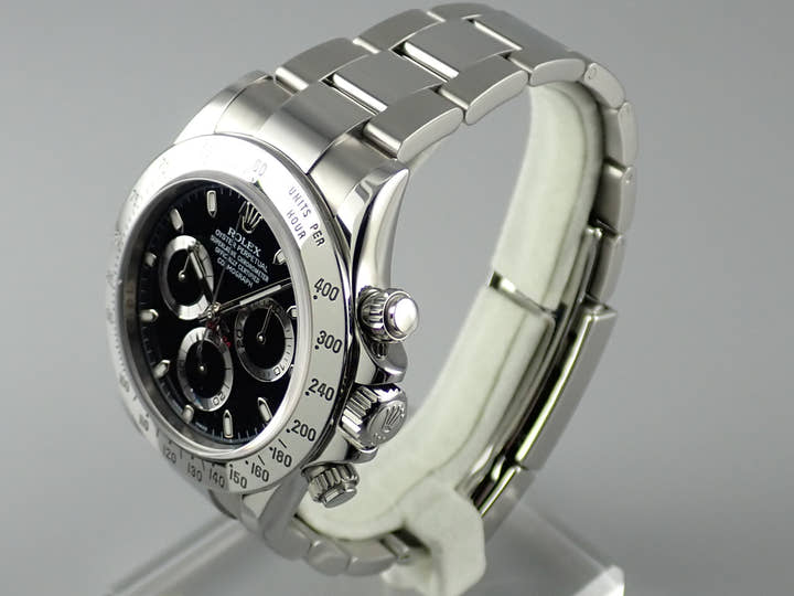 ロレックス デイトナ Ref.116520 ブラック文字盤 中古 daytona-596
