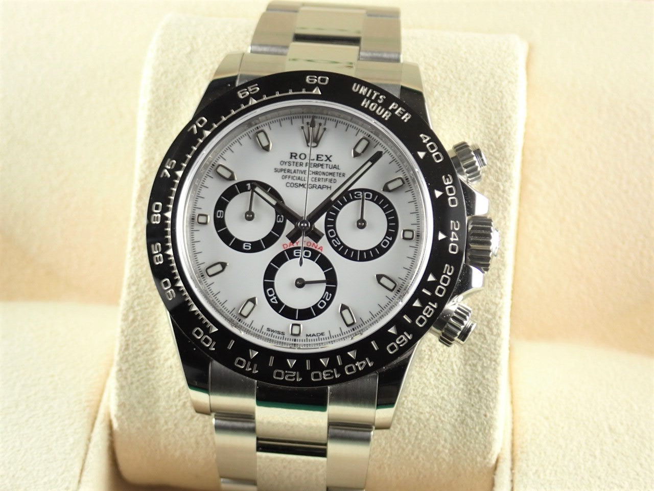 Rolex Daytona White Dial &lt;Warranty, Box, etc.&gt;