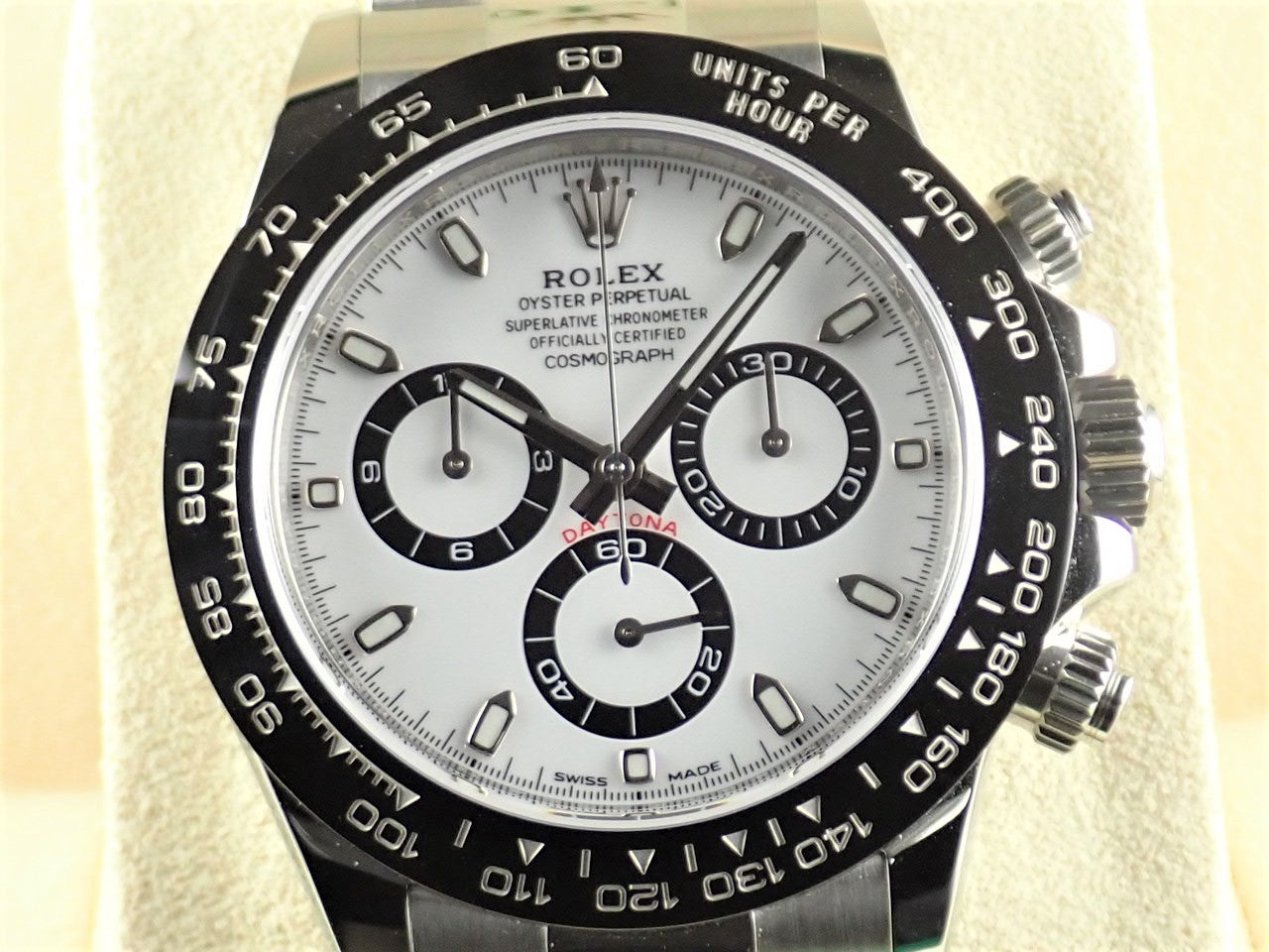 Rolex Daytona White Dial &lt;Warranty, Box, etc.&gt;