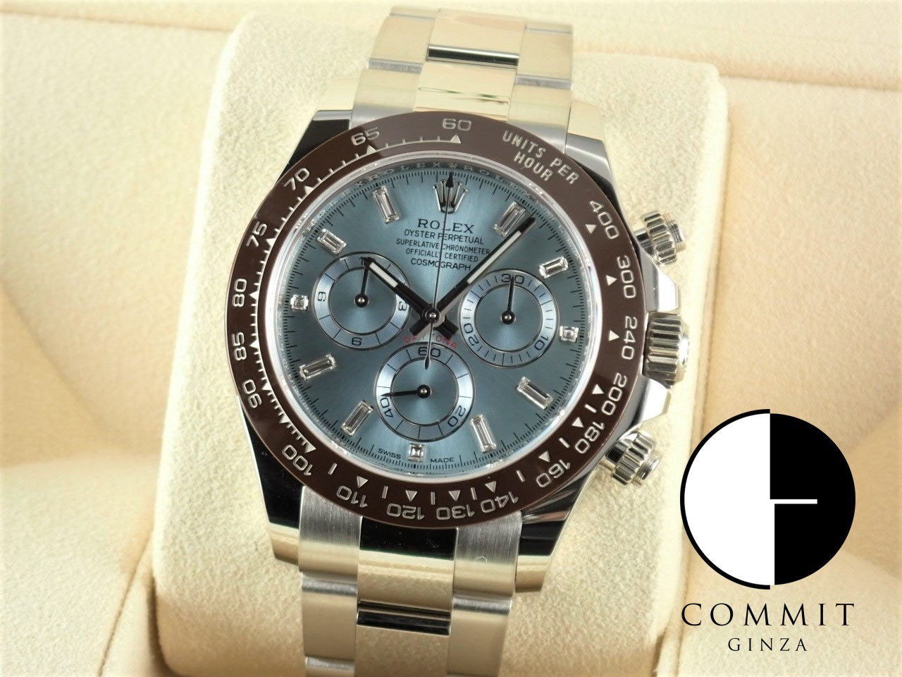 Rolex Daytona Ice Blue Dial 10P Diamonds [Excellent Condition] &lt;Warranty, Box, etc.&gt;