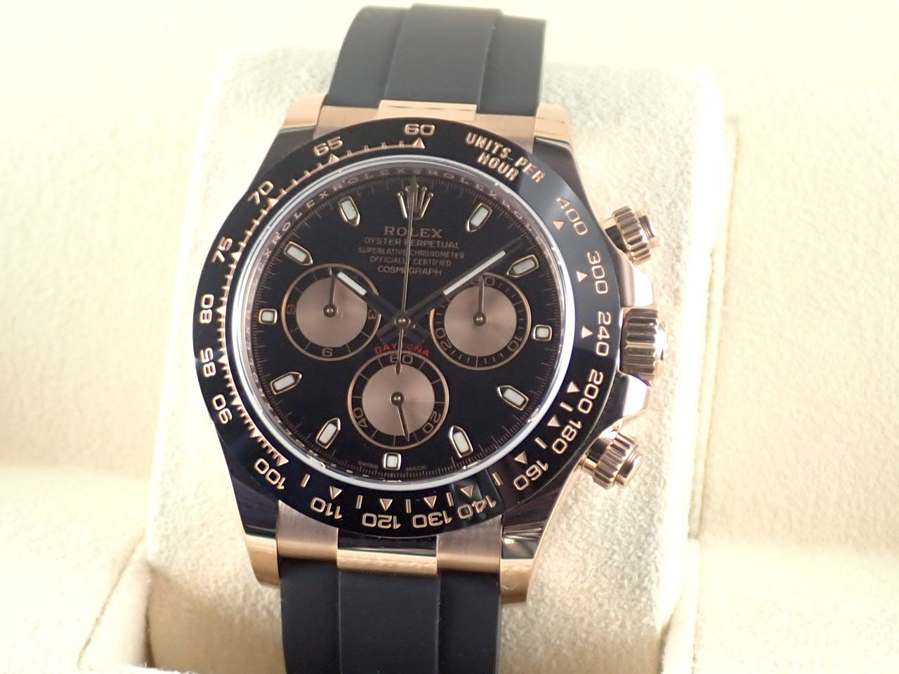 Rolex Daytona black x pink dial [Excellent condition] &lt;Warranty, box, etc.&gt;