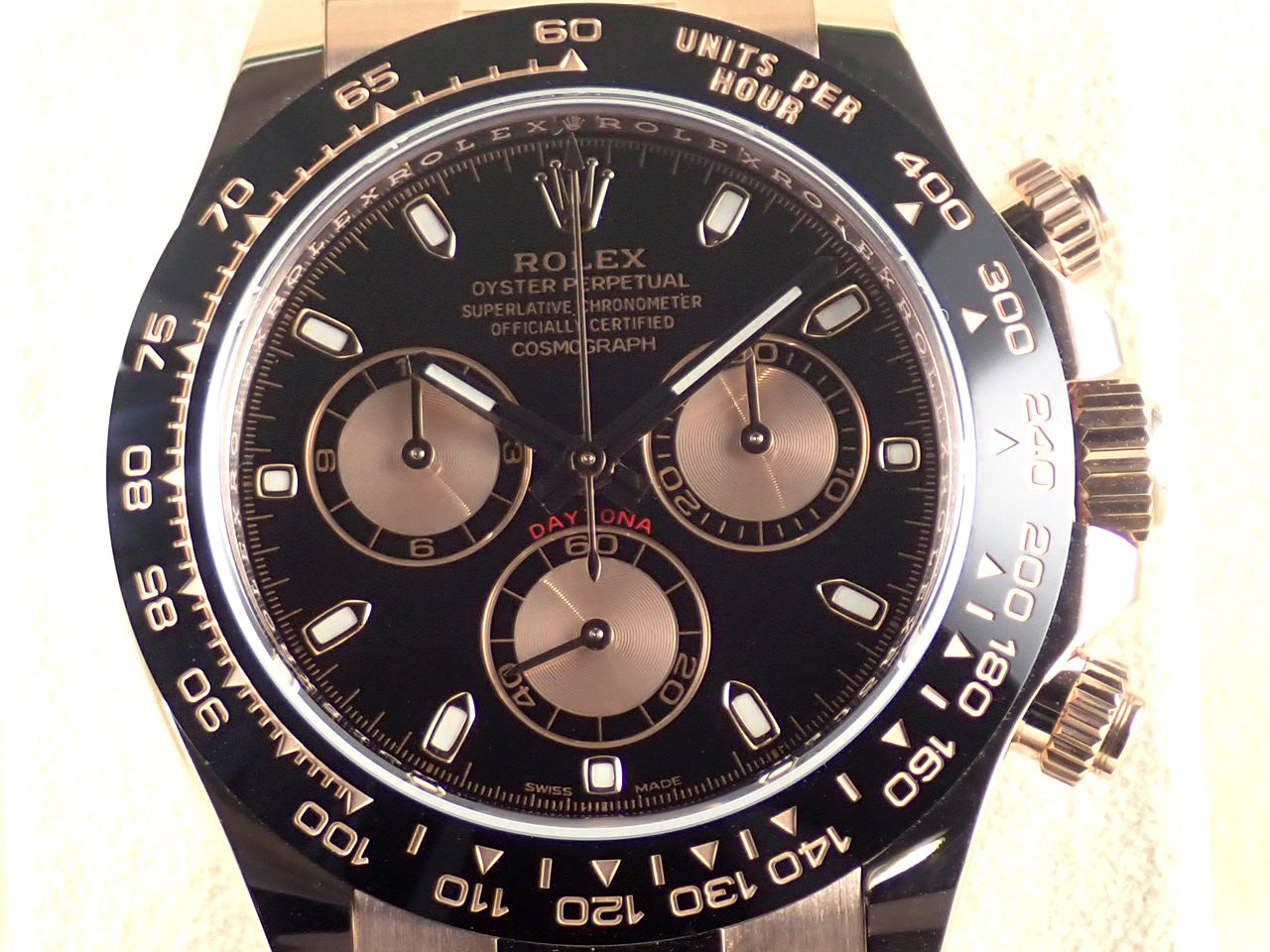 Rolex Daytona black x pink dial [Excellent condition] &lt;Warranty, box, etc.&gt;