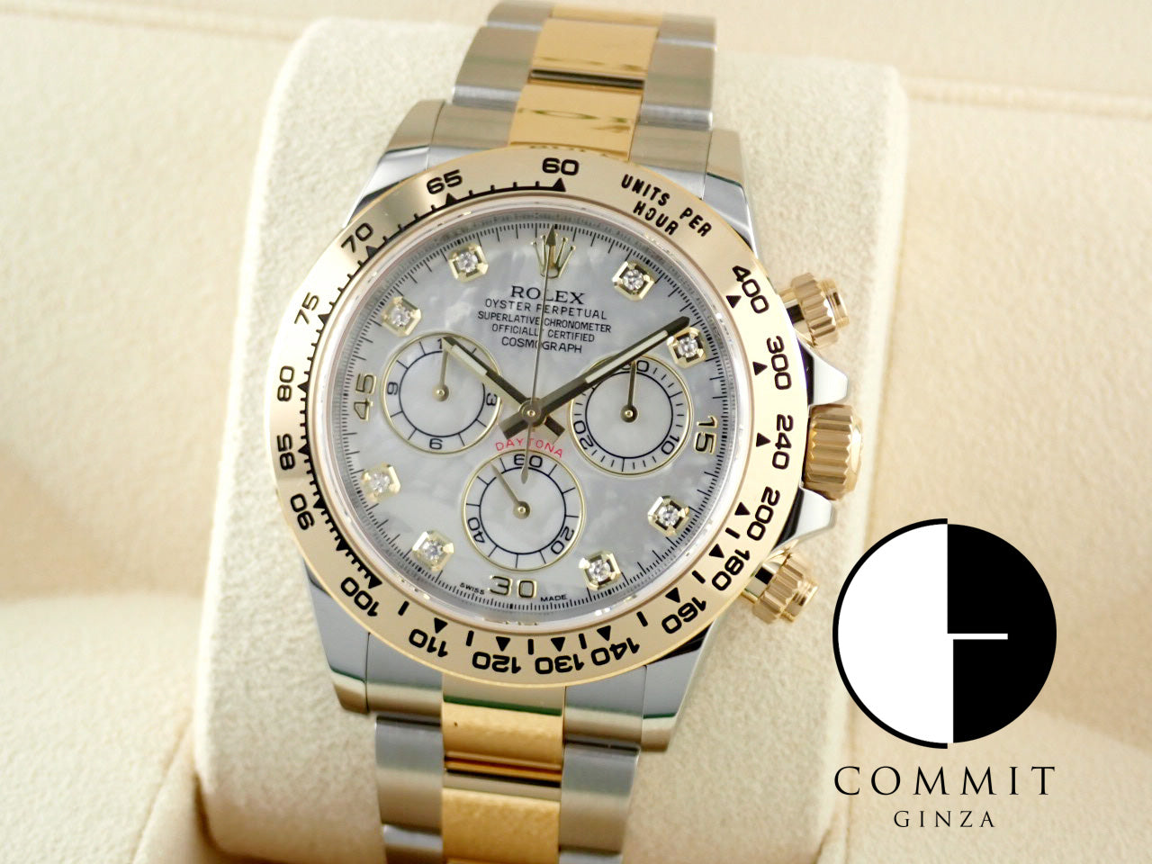 Rolex Daytona Shell Dial 8P Diamond [Unused] &lt;Warranty, Box, Other&gt;