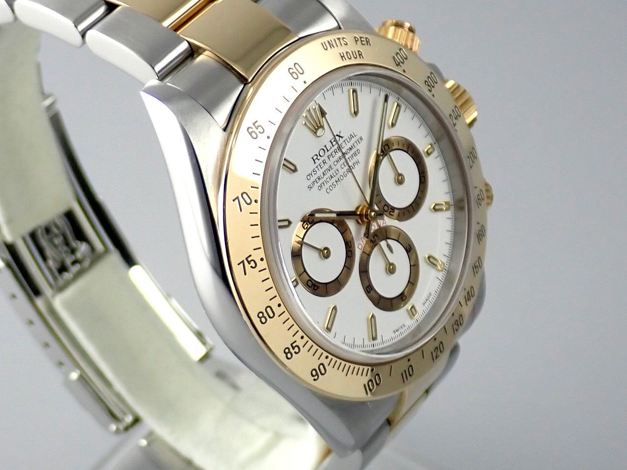 Rolex Daytona Combi El Primero White Dial U-Serial Number &lt;Box and Others&gt;