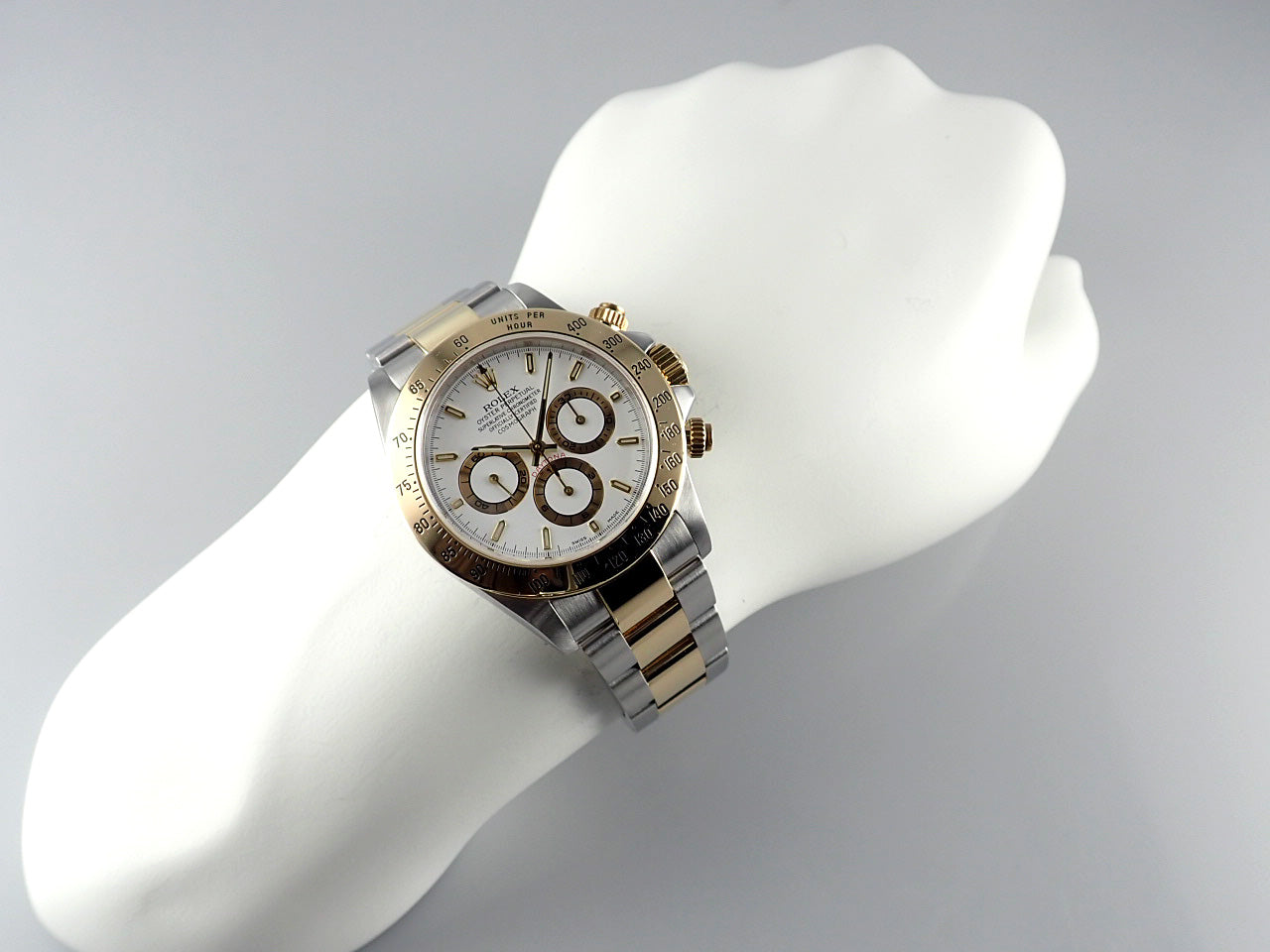 Rolex Daytona Combi El Primero White Dial U-Serial Number &lt;Box and Others&gt;