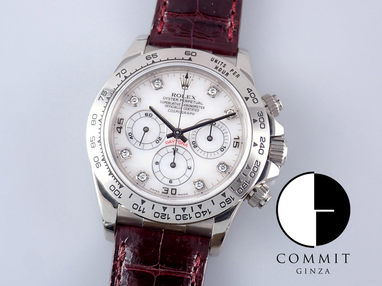 Rolex Daytona Pink Shell 8P Diamond &lt;Box and Others&gt;