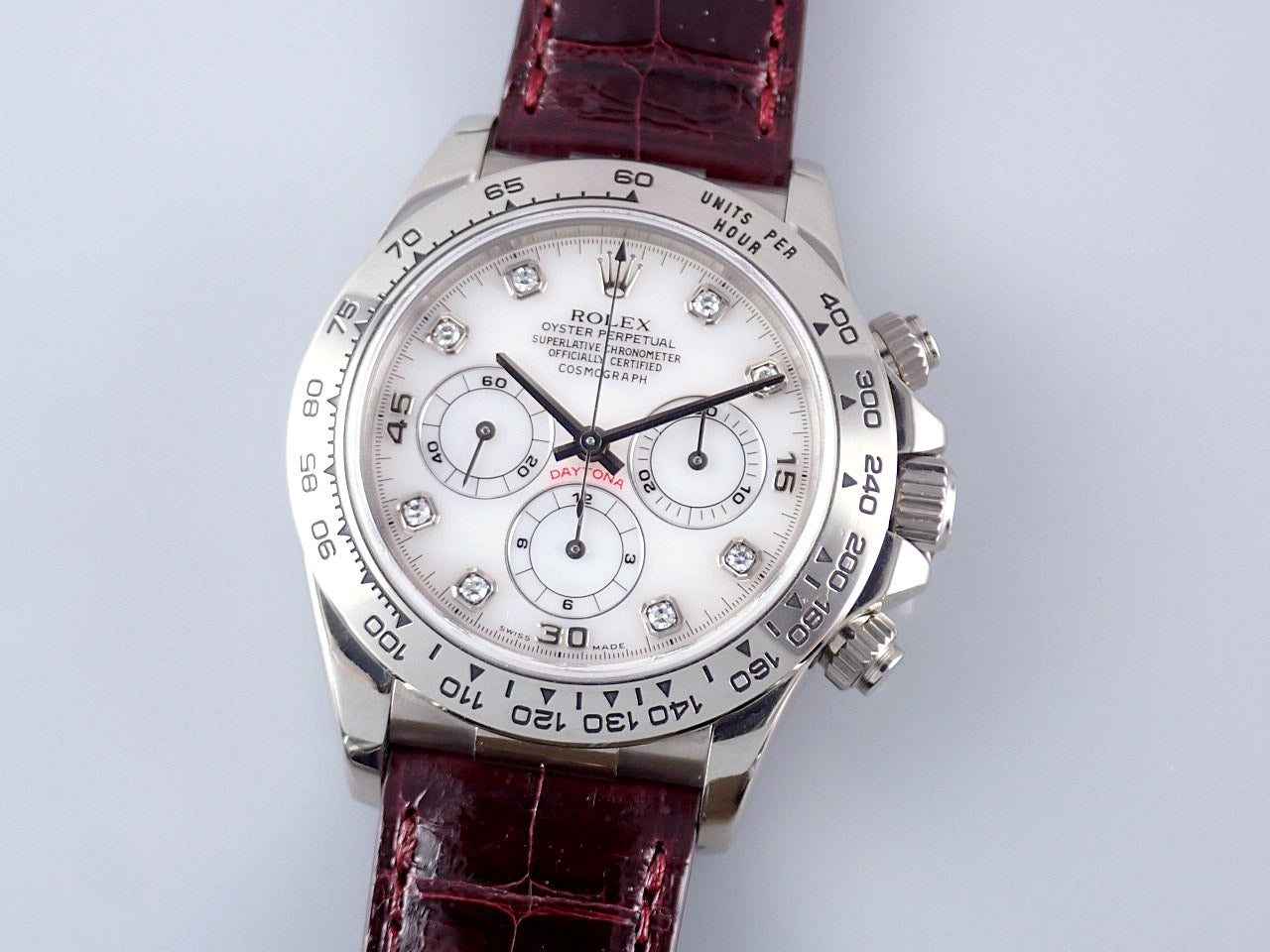 Rolex Daytona Pink Shell 8P Diamond &lt;Box and Others&gt;