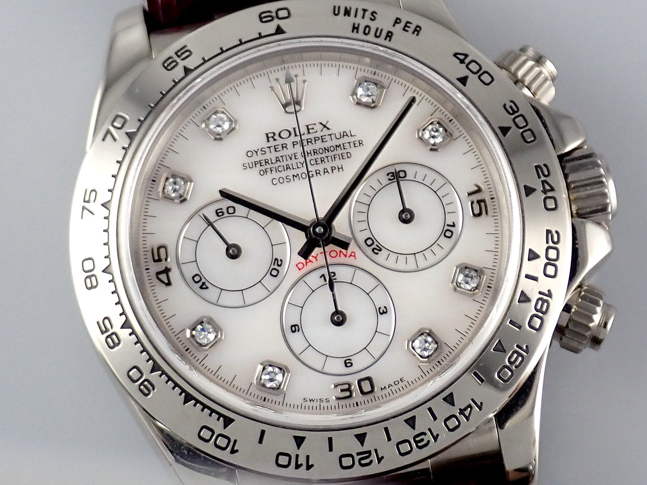 Rolex Daytona Pink Shell 8P Diamond &lt;Box and Others&gt;