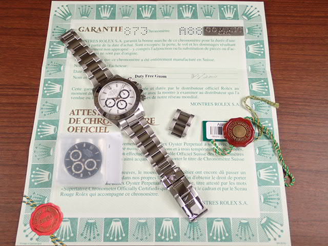 Rolex Daytona El Primero White Dial A8 Ref.16520