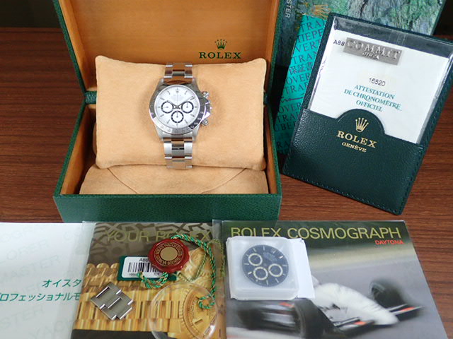 Rolex Daytona El Primero White Dial A8 Ref.16520