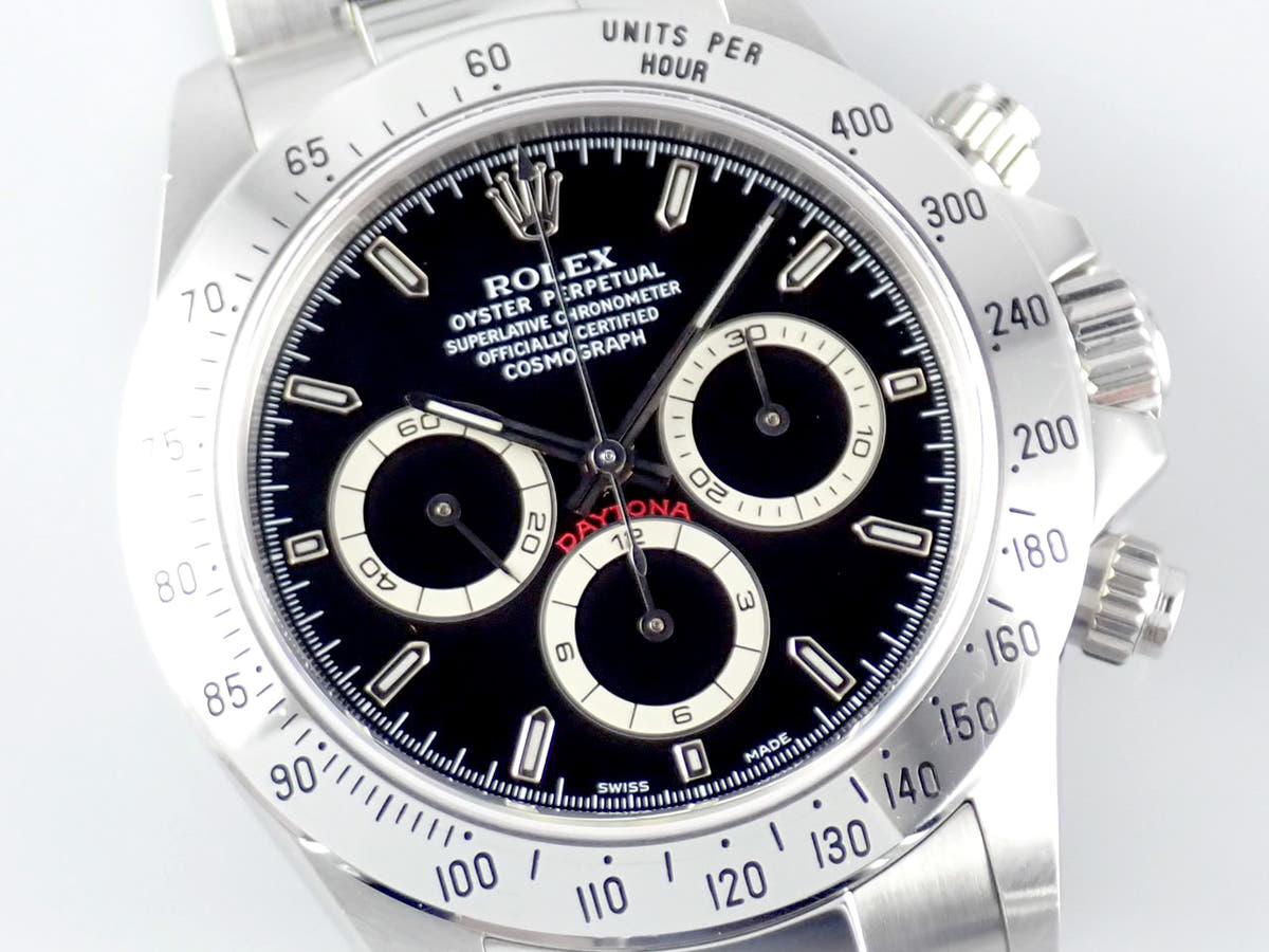 ロレックス デイトナ Ref.16520 ブラック文字盤 中古 daytona-610