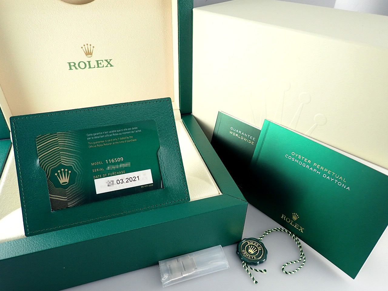 Rolex Daytona Black Shell Dial &lt;New Warranty Card, Box, etc.&gt;