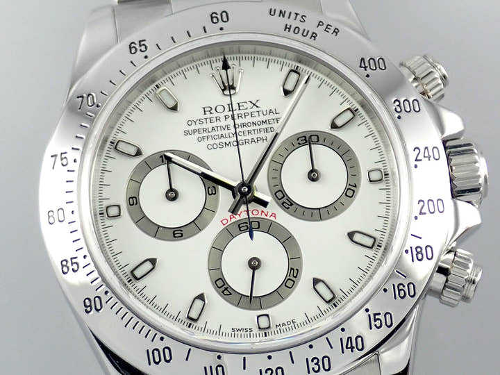 ロレックス デイトナ Ref.116520 クリーム文字盤 中古 daytona-615