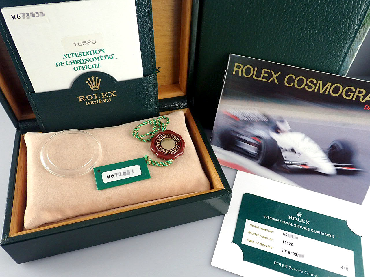 Rolex Daytona El Primero Brown Eye Black Dial W Serial Number &lt;Warranty, Box, etc.&gt;