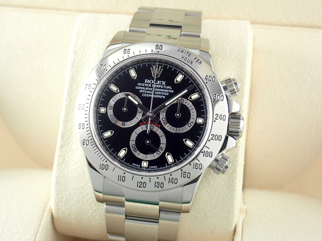 Rolex Daytona Black Dial Random Number Mirror Buckle &lt;Box and Others&gt;