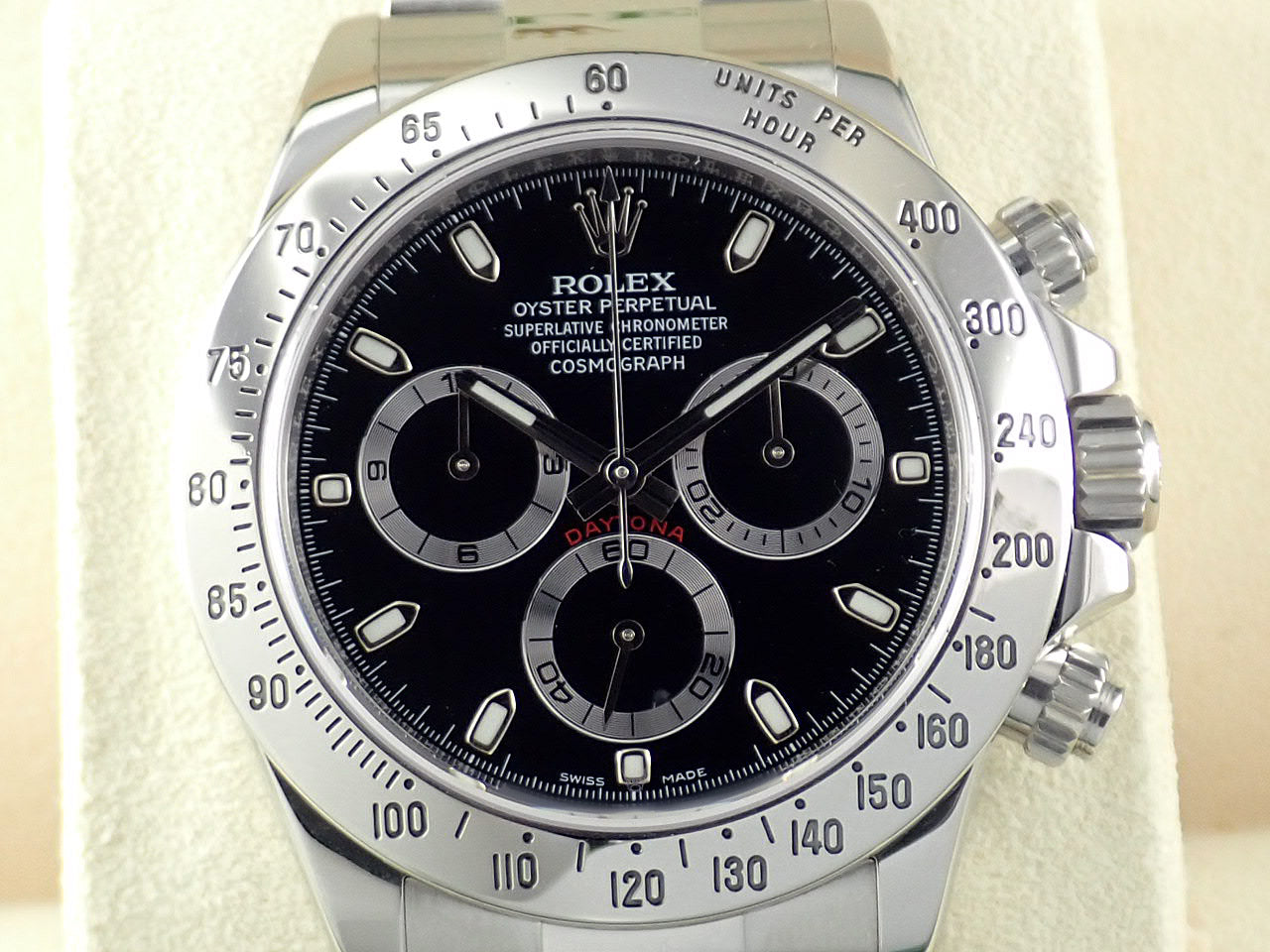 Rolex Daytona Black Dial Random Number Mirror Buckle &lt;Box and Others&gt;