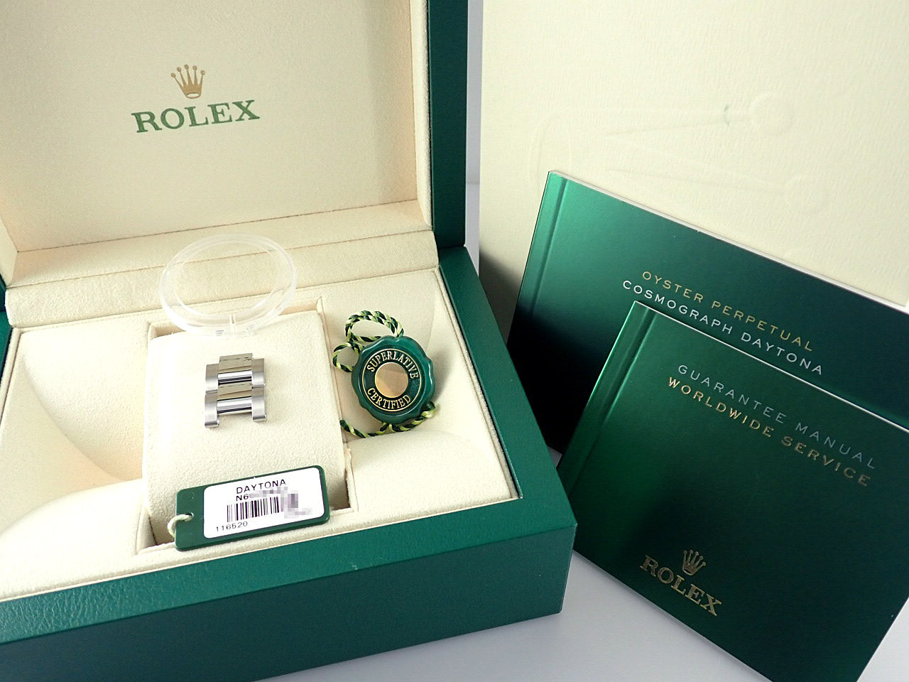 Rolex Daytona Black Dial Random Number Mirror Buckle &lt;Box and Others&gt;