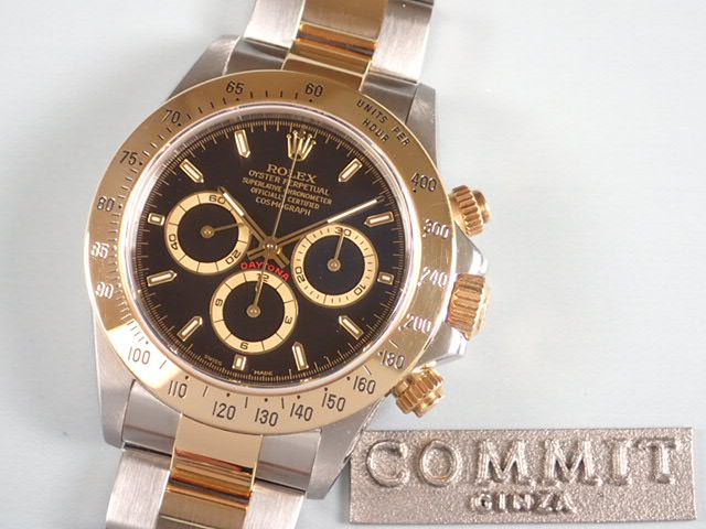 Rolex Daytona El Primero combination model black dial A7