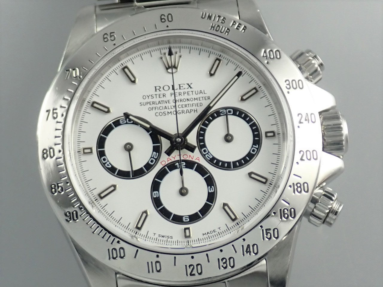 Rolex Daytona El Primero White Dial W Series {Box}