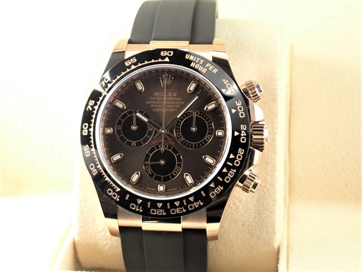 Rolex Daytona Ref.116515LN Chocolate x Black Dial Unused daytona-623-5
