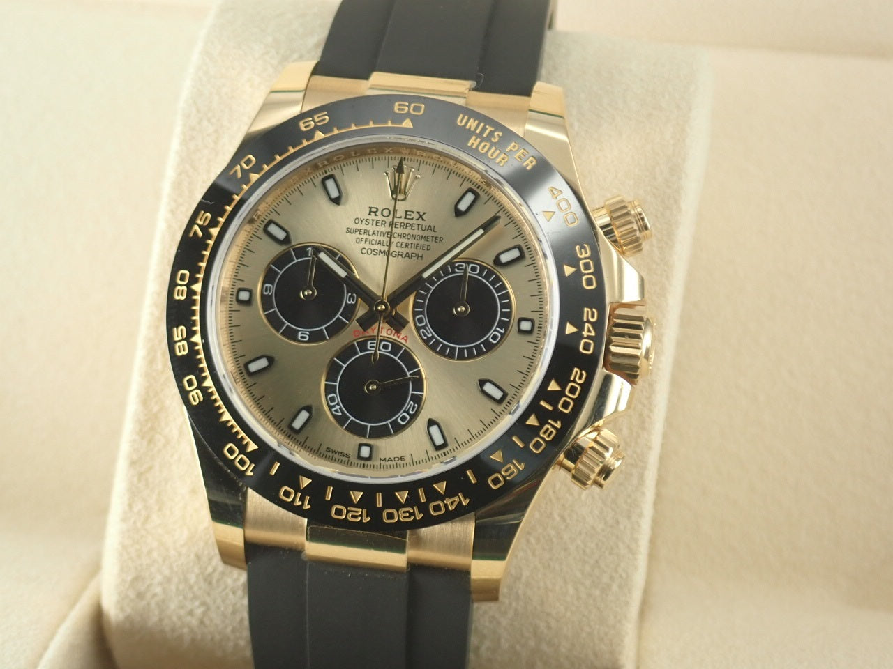 Rolex Daytona Champagne Black Dial [Unused] &lt;Warranty, Box, etc.&gt;