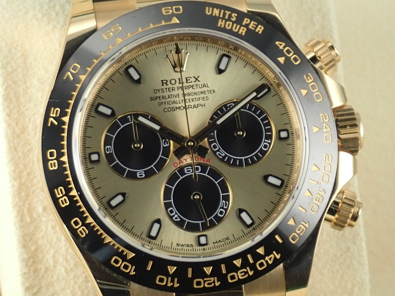 Rolex Daytona Champagne Black Dial [Unused] &lt;Warranty, Box, etc.&gt;