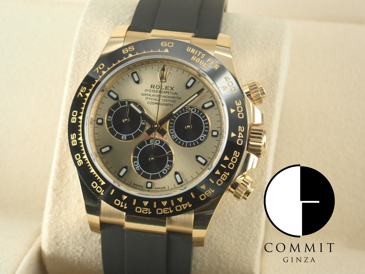 Rolex Daytona Champagne Black Dial [Unused] &lt;Warranty, Box, etc.&gt;