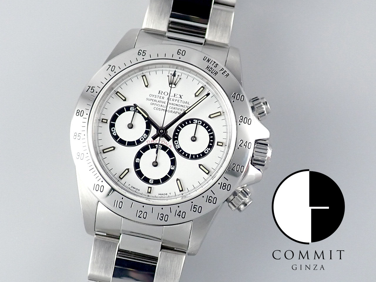 Rolex Daytona El Primero White Dial U-Serial Number &lt;Box&gt;