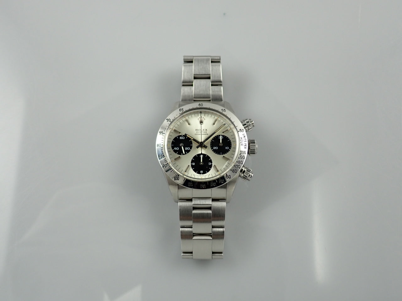 Rolex Daytona Silver x Black Dial No Notation