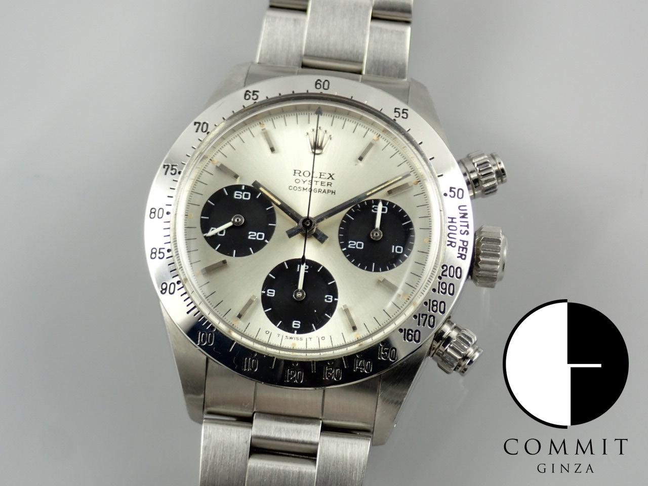 Rolex Daytona Silver x Black Dial No Notation