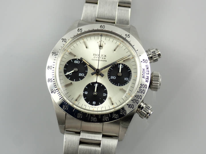 ロレックス デイトナ Ref.6265 シルバー文字盤 中古 daytona-725