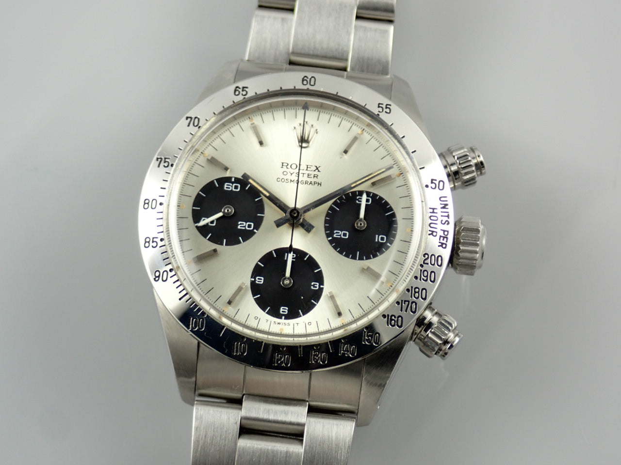 Rolex Daytona Silver x Black Dial No Notation