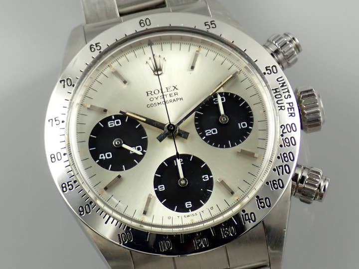 ロレックス デイトナ Ref.6265 シルバー文字盤 中古 daytona-725