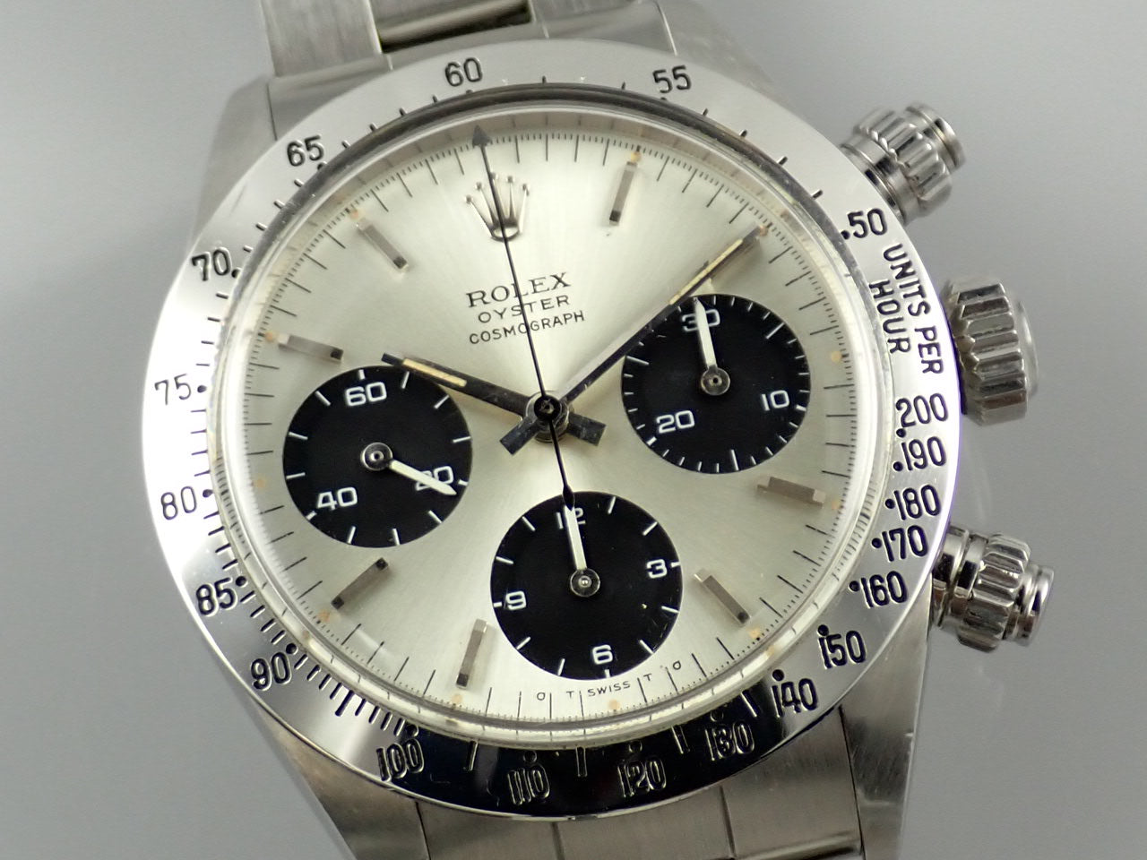 Rolex Daytona Silver x Black Dial No Notation