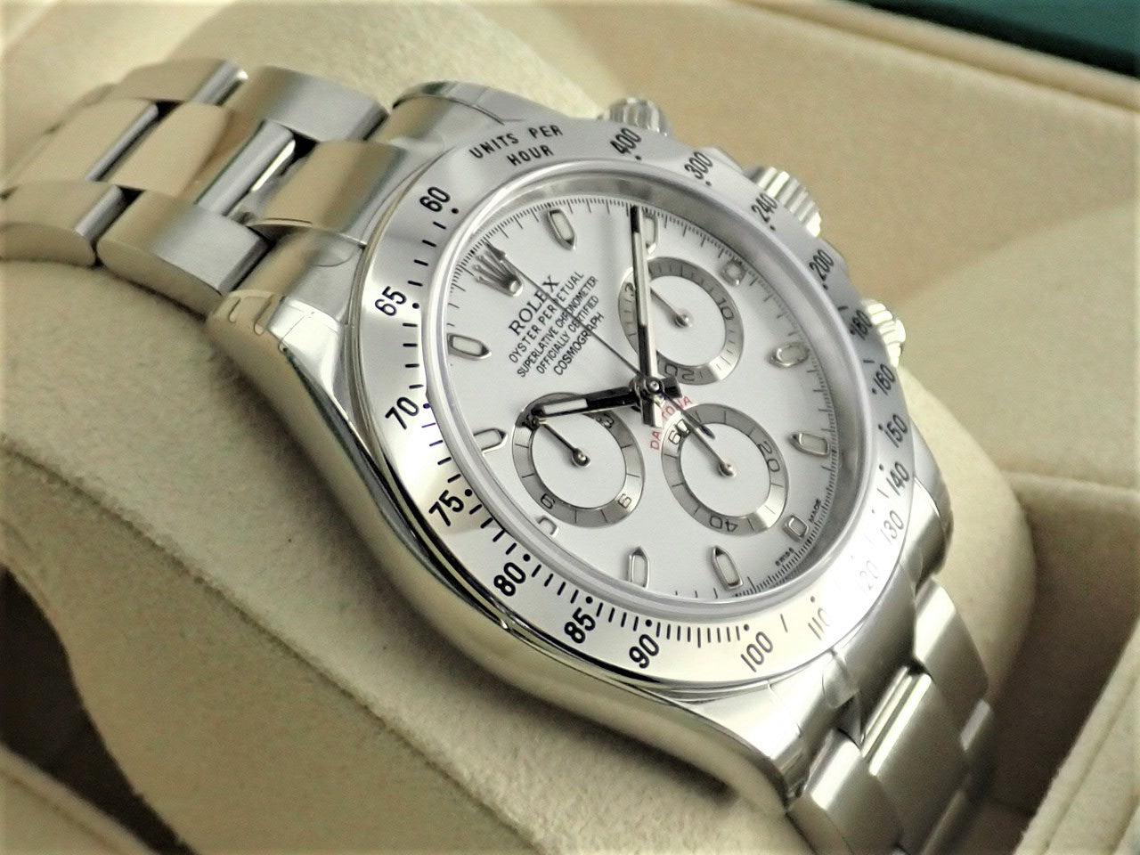 Rolex Daytona Mirrored Buckle White Dial Random Number [Unused] &lt;Warranty, Box, Other&gt;