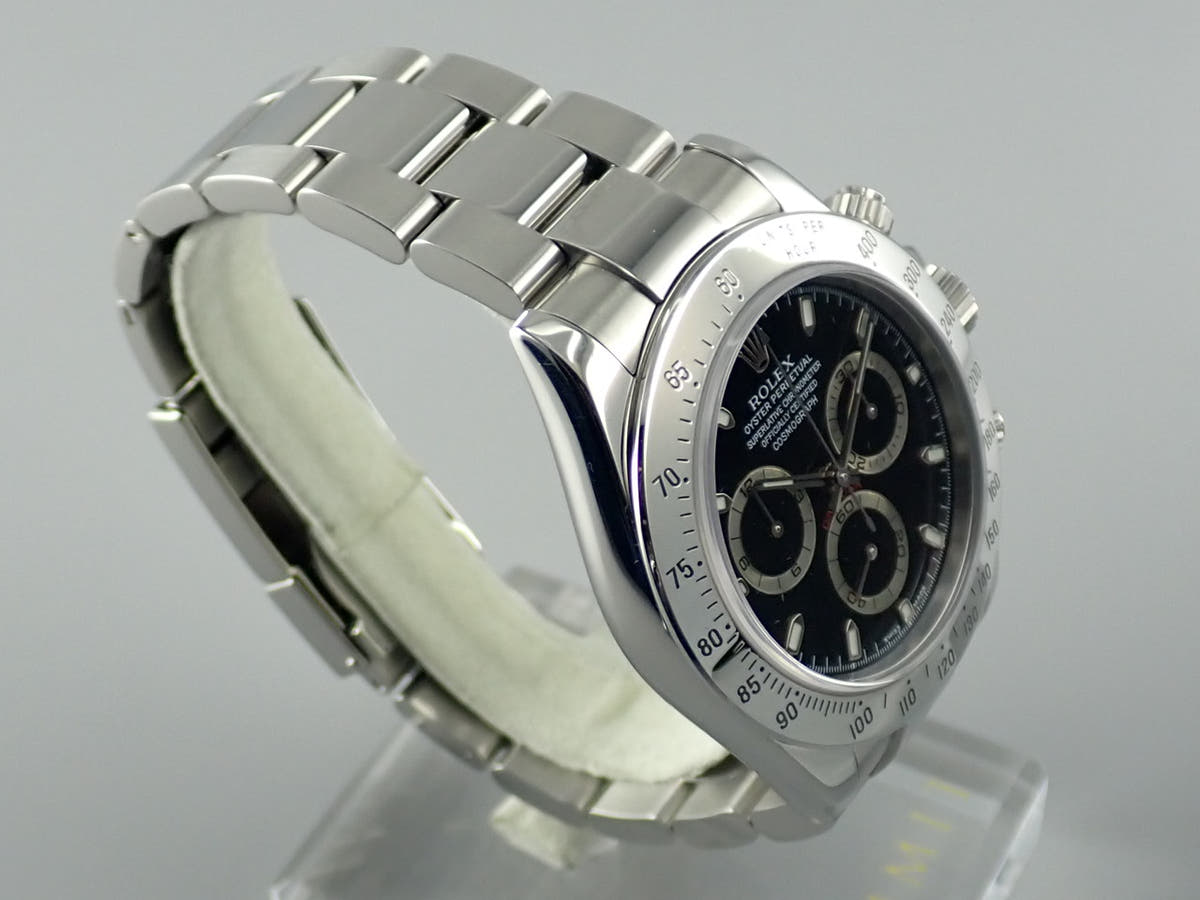 ロレックス デイトナ Ref.116520 ブラック文字盤 中古 1V3EBV5E