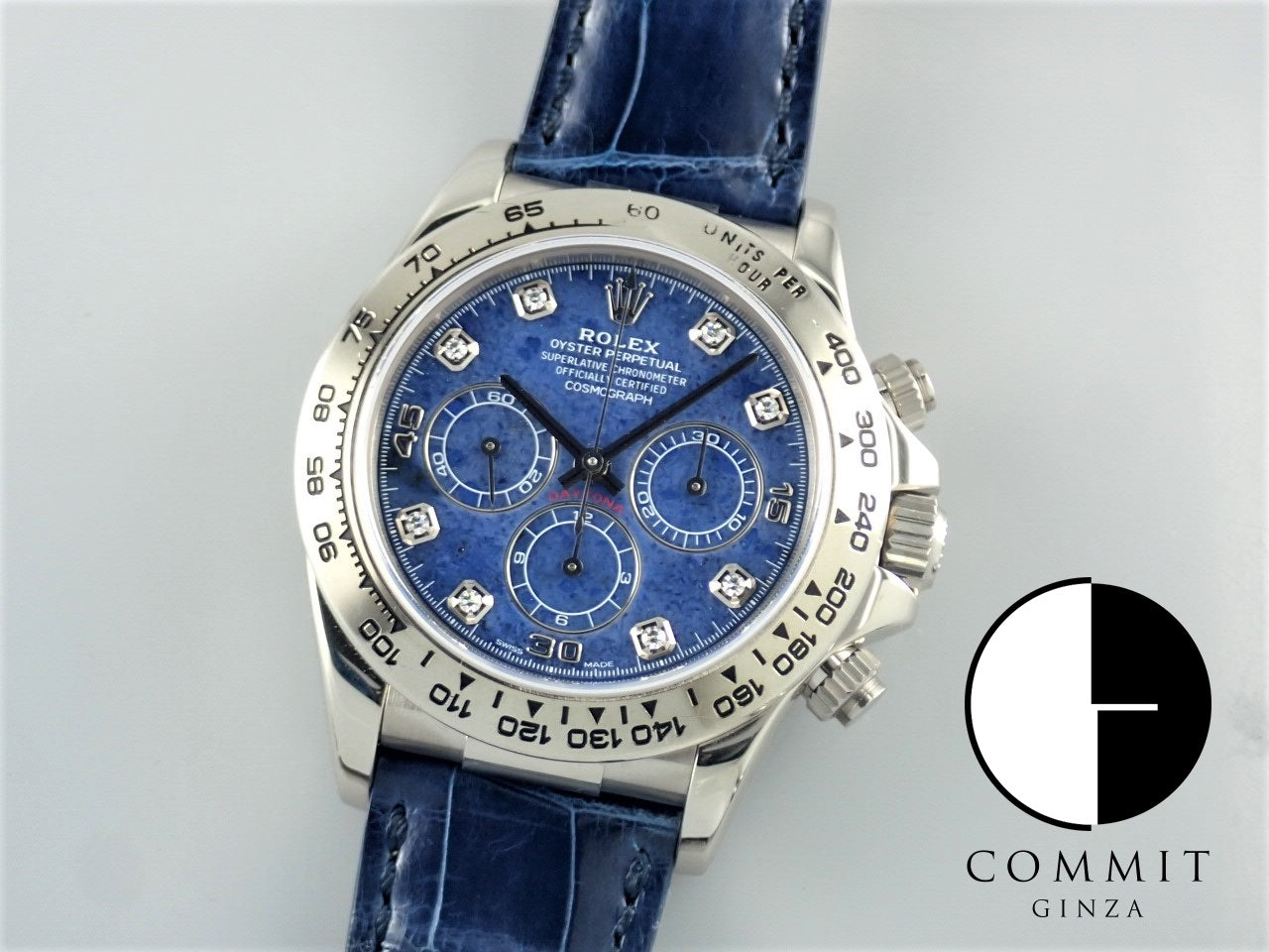 Rolex Daytona Sodalite 8P Diamond U-serial &lt;Warranty, Box, etc.&gt;