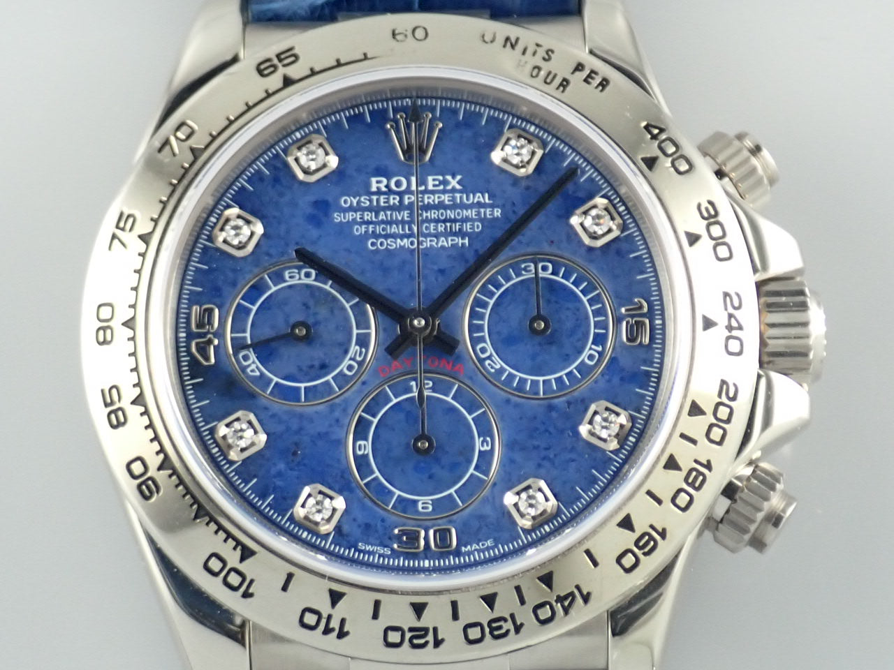 Rolex Daytona Sodalite 8P Diamond U-serial &lt;Warranty, Box, etc.&gt;