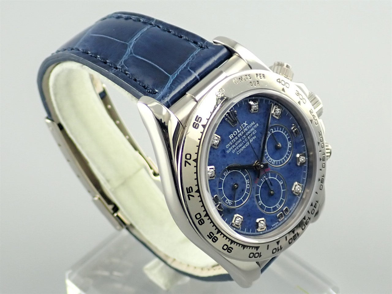 Rolex Daytona Sodalite 8P Diamond U-serial &lt;Warranty, Box, etc.&gt;