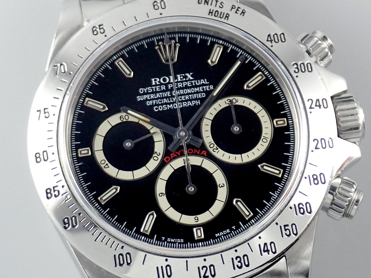 Rolex Daytona El Primero Black Dial L Series &lt;International Service Warranty, Box, etc.&gt;