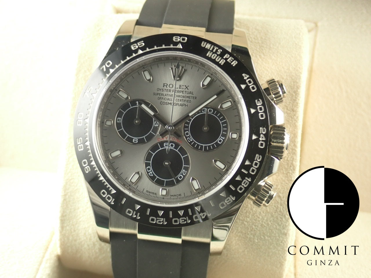 Rolex Daytona Steel &amp; Black Dial 18KWG &lt;Warranty, Box, etc.&gt;