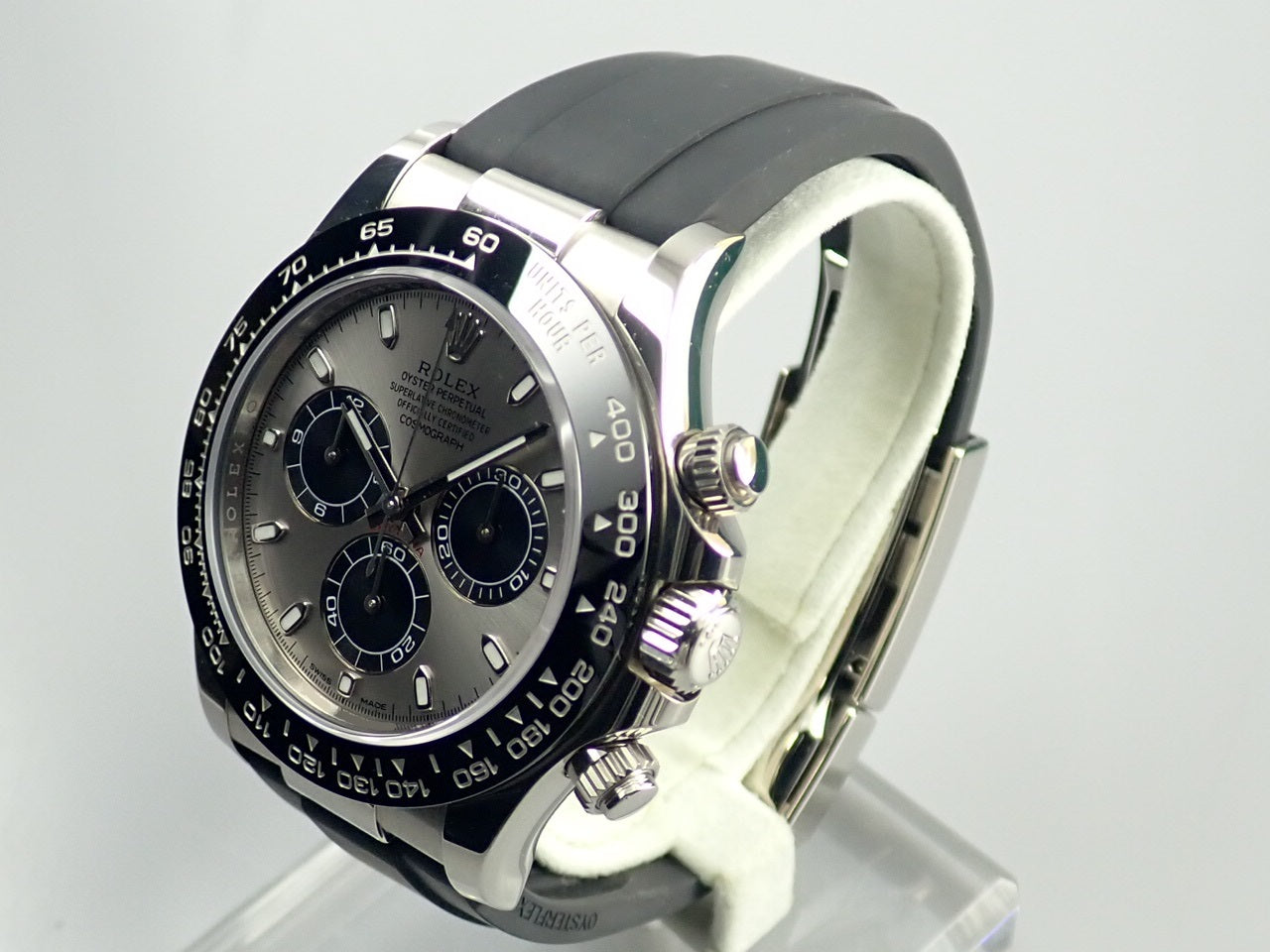 Rolex Daytona Steel &amp; Black Dial 18KWG &lt;Warranty, Box, etc.&gt;