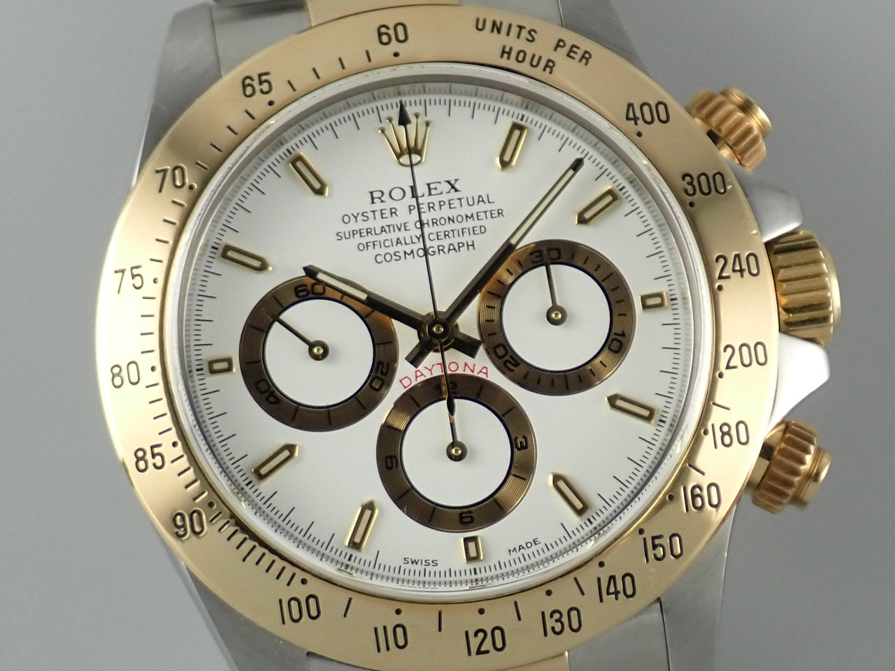 Rolex Daytona Combi El Primero White Dial A Series &lt;Warranty, Box, etc.&gt;