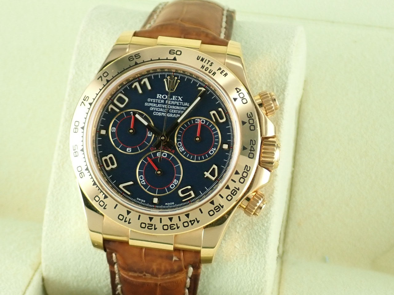 Rolex Daytona Blue Arabic Dial V-Serial Number &lt;Warranty, Box, etc.&gt;