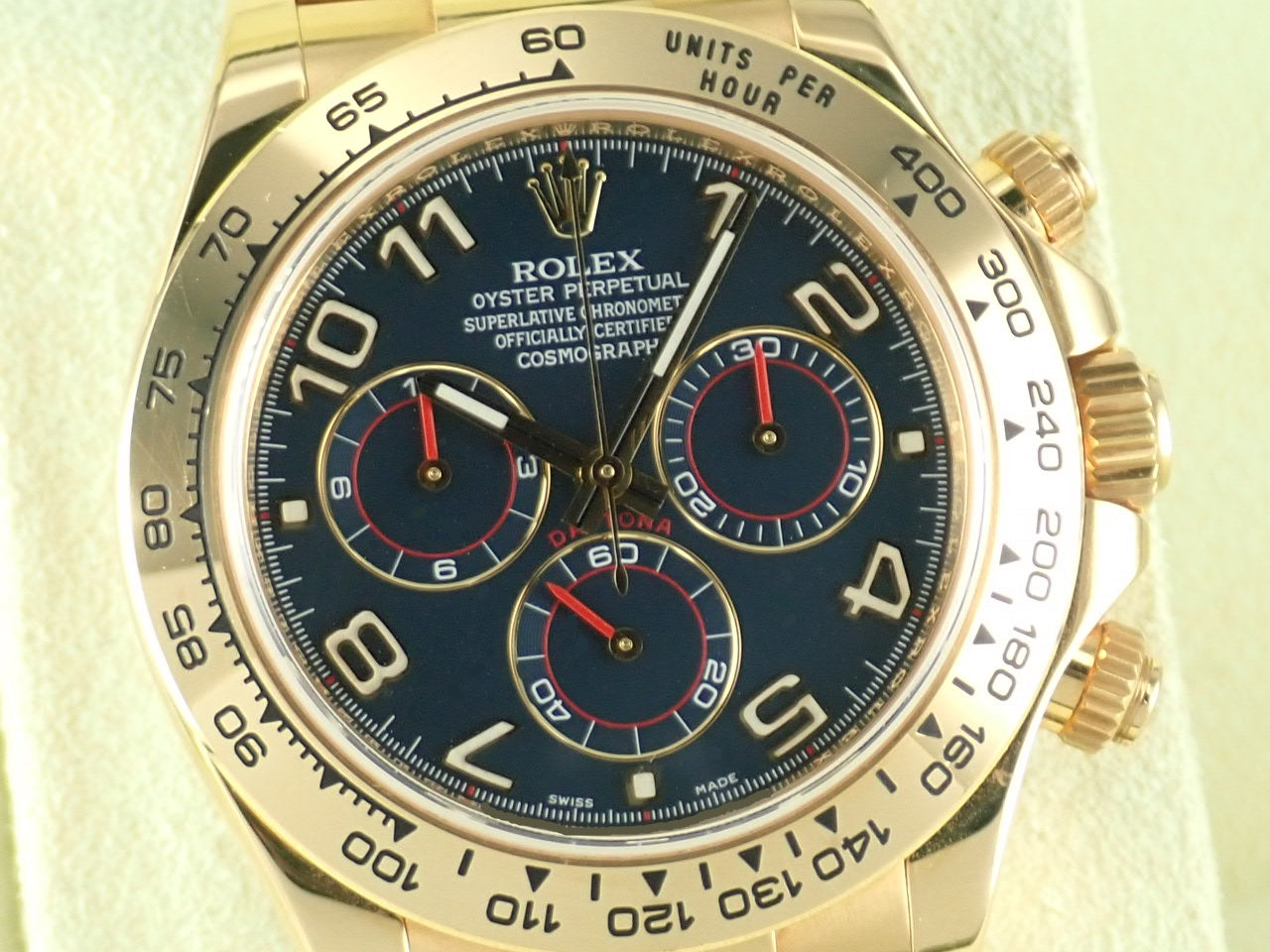 Rolex Daytona Blue Arabic Dial V-Serial Number &lt;Warranty, Box, etc.&gt;