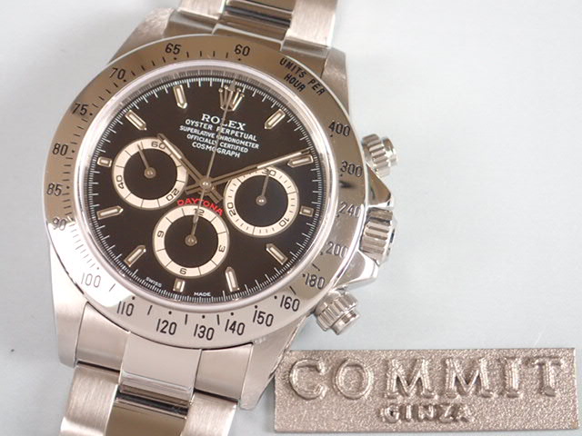 Rolex Daytona El Primero Black Dial A Serial Ref.16520